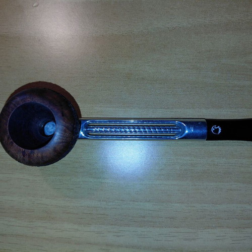 Falcon tobacco pipe new with three bowls Genoa, Dublin, Apple
