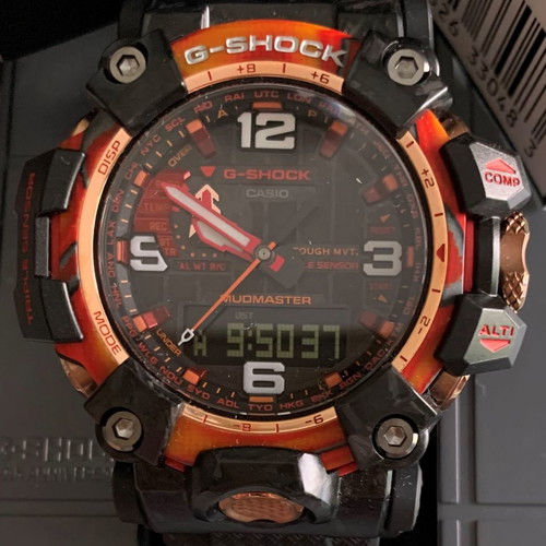 Casio G-SHOCK Mudmaster Flare Red 40th Anniversary GWG-2040FR-1AER New