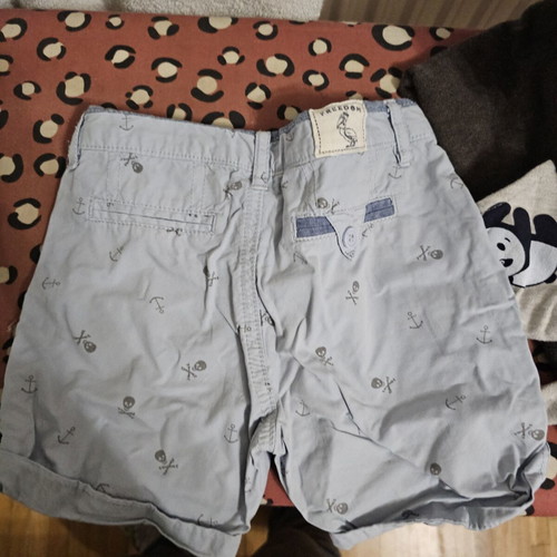 Baby shorts like new, blue, 12 months boy