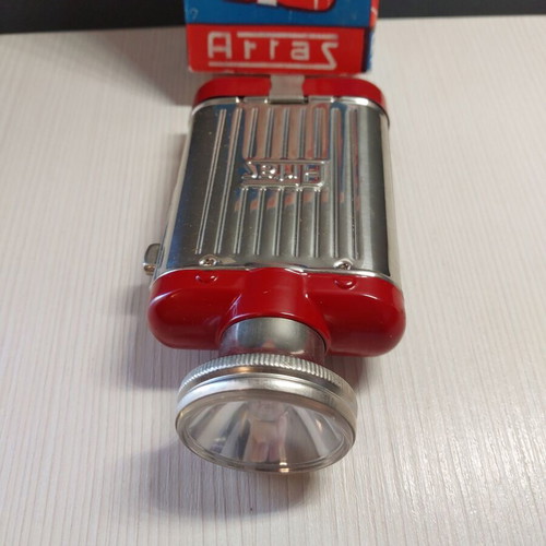 Arras 1960 metal flashlight new in excellent condition