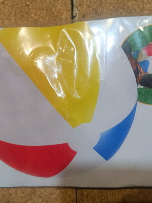 Intex inflatable beach ball like new, 51 cm diameter