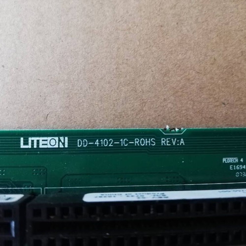 Liteon DD-4102-1C-ROHS REV: A circuit board like new for HP ProLiant