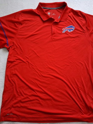 Nike Buffalo Bills πόλο ανδρικό κόκκινο NFL σαν καινούργιο