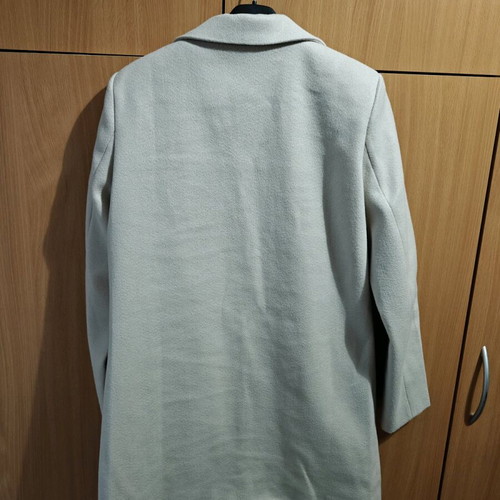 Women's beige coat like new, size M
