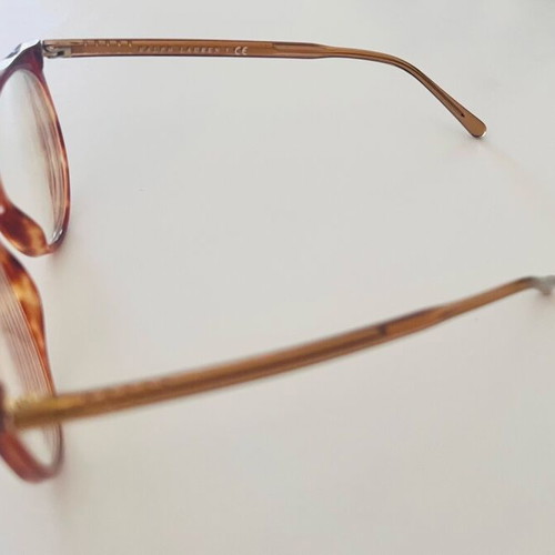 Ralph Lauren brown eyeglasses like new, acetate frame