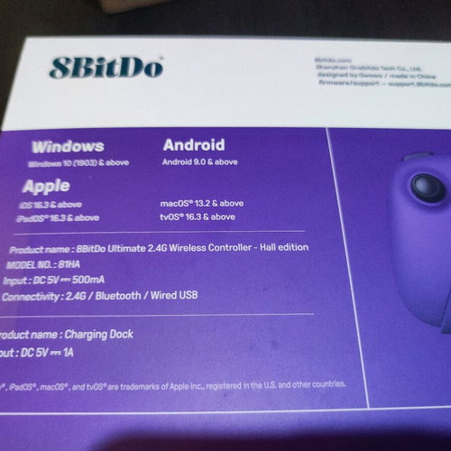 8BitDo Ultimate 2.4 Wireless Controller new