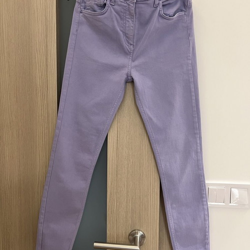 Elisabetta Franchi jeans new, elastic, purple, size S