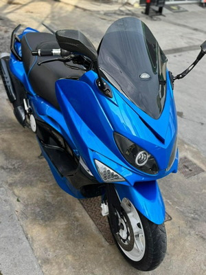 Yamaha TX 500 μηχανή μεταχειρισμένη, 2006, 85.000 χλμ, μπλε