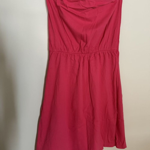 Pimkie Strapless Dress fuchsia onesize like new