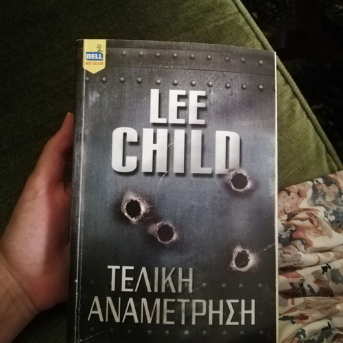 Lee Child Final Battle book used, some wear