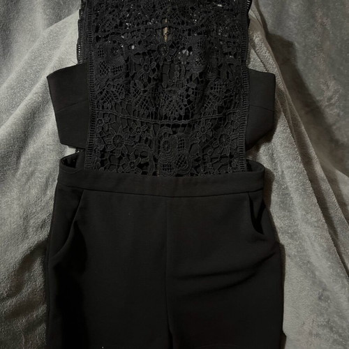 One-piece shorts like new, black, sizes S and M
