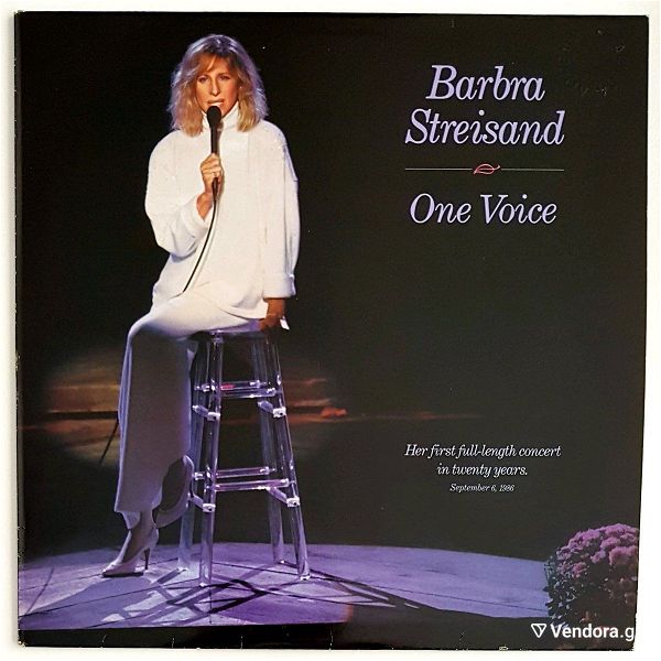  BARBRA STREISAND - ONE VOICE  diskos viniliou