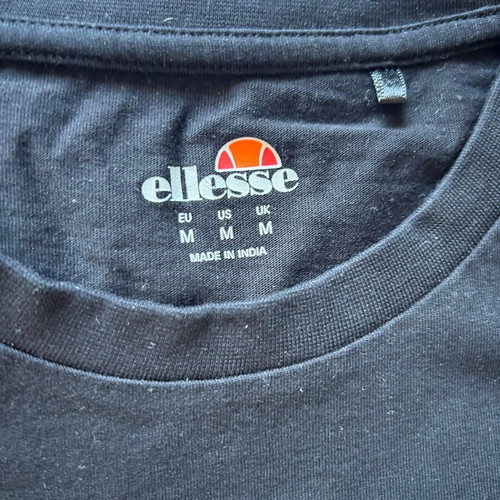 Ellesse Flecta men's t-shirt medium black new with print