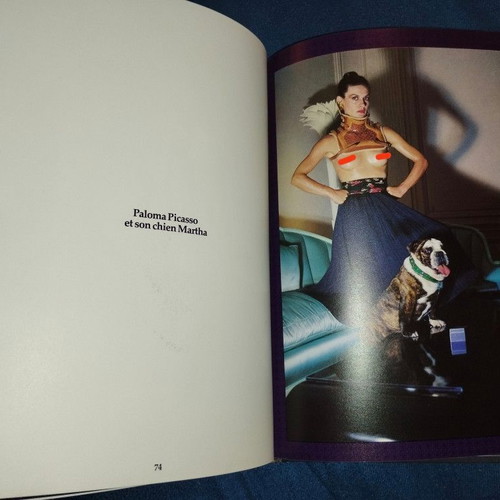 Nuits Blanches by Helmut Newton used, French photography book