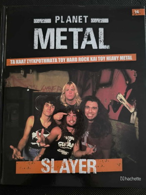 Slayer Planet Metal N.16 Greek Edition