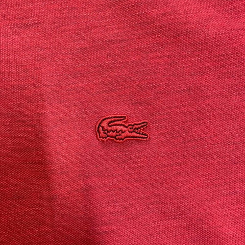 Lacoste Polo shirt red size S