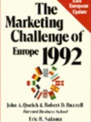 The Marketing Challenge of Europe 1992 book like new, English