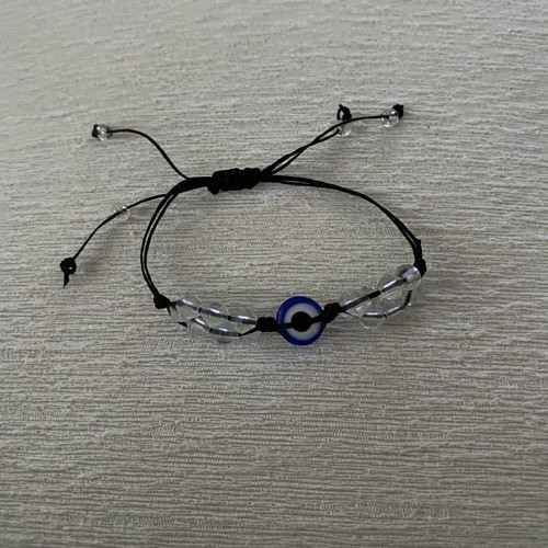 Handmade bracelet with evil eye