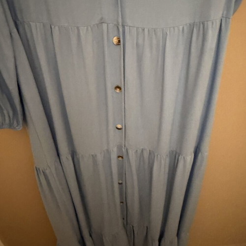 Zara long dress M like new, blue