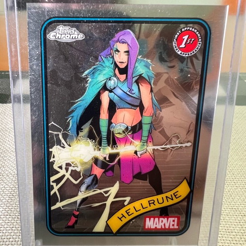 Marvel Tops Hellrune card new