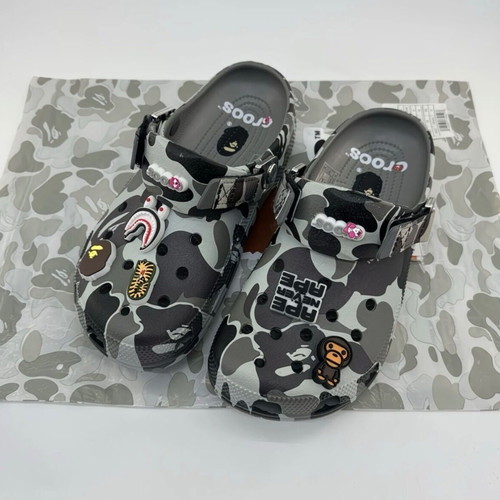 Crocs Bape New Size 43 US 9.5