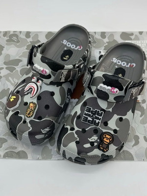 Crocs Bape New Size 43 US 9.5