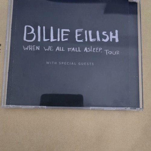 Billie Eilish When We All Fall Asleep, Where Do We Go? CD like new, handmade album