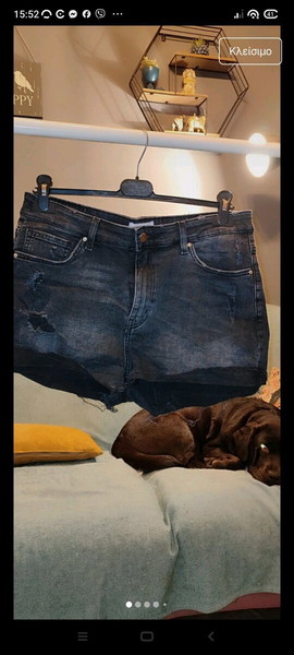 jean shorts h&m