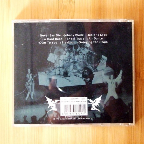 Black Sabbath Never Say Die! CD 1996 UK Remastered Edition