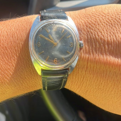 Anima collectible mechanical wristwatch with wear