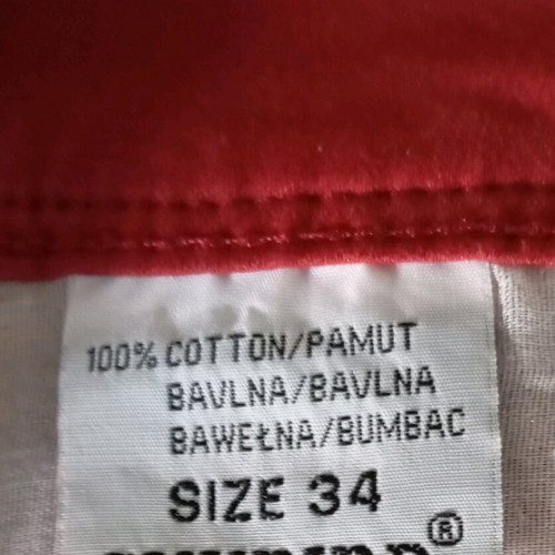Sunbird women's sports pants like new, brick red, size 34