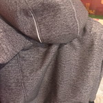 Παιδικό μπουφάν με κουκούλα H&M γκρι σαν καινούργιο, μέγεθος 122 cm