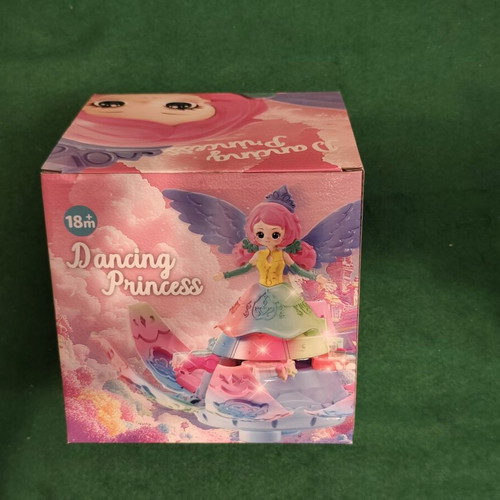 Dancing Princess interactive toy with LED lights and music