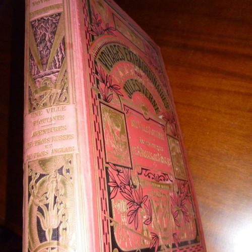 Voyages Extraordinaires par Jules Verne used 1926 French book