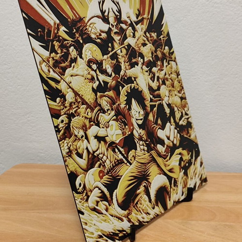 One Piece Hueforge 3D printed embossed portrait new