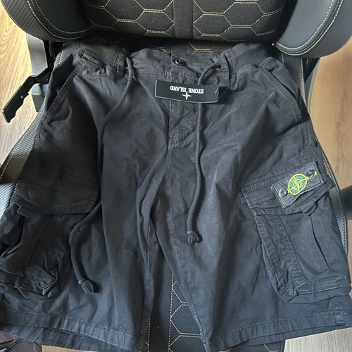 Stone Island shorts new, black, size M