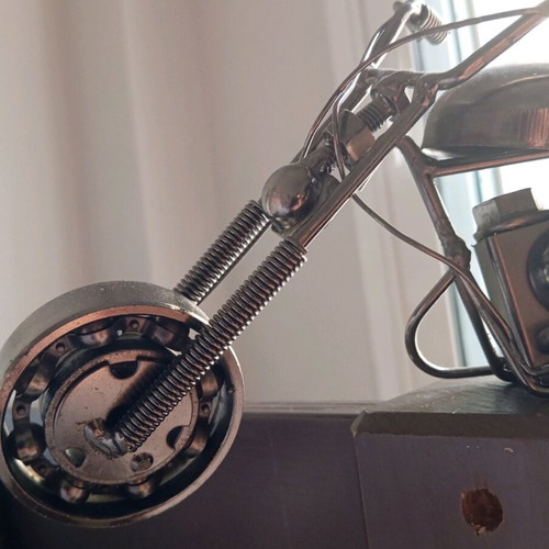 Collectible handmade motorcycle new