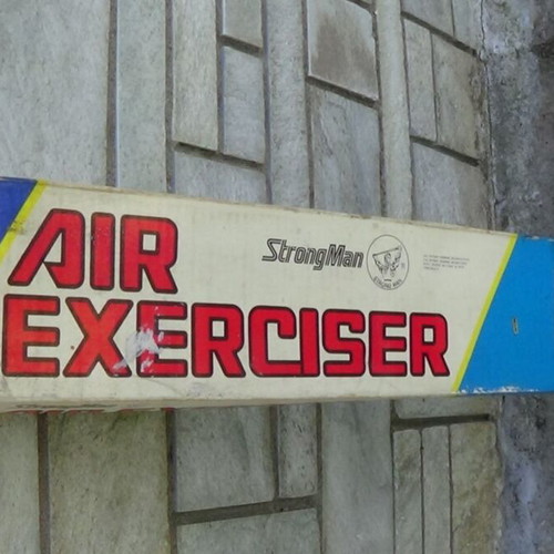 StrongMan Air Exerciser μεταχειρισμένο vintage όργανο γυμναστικής με κουτί