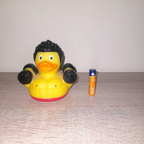 Bodybuilder duck figure like new