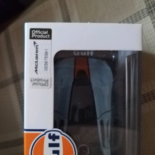 Mclaren Gulf P1 GTR scale 1:40, new, sealed in packaging
