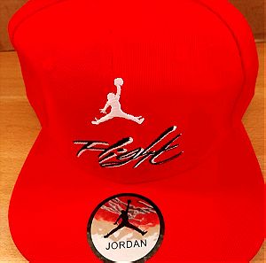 Jordan flight καπέλο κόκκινο