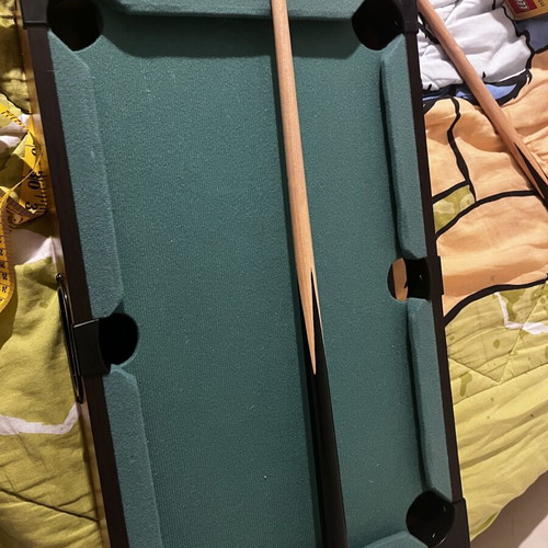 Tabletop billiards like new, small size