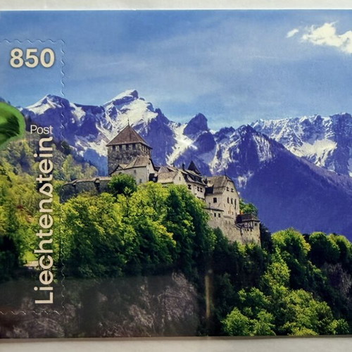 Crypto Stamp CHLI 2025 Green Edition Switzerland & Liechtenstein like new