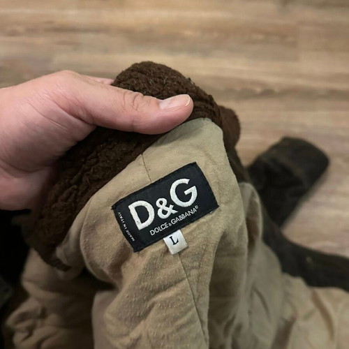 Vintage 90's Dolce & Gabbana Ribbed Corduroy Jacket used, size L