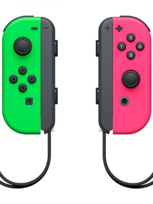 Nintendo Switch Joy-Con controller set green, pink new