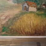 Oil painting with spatula 0.90x0.60