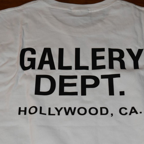 Gallery Dept T-shirt like new, size L, white