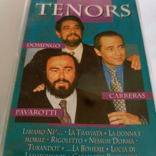 The Three Tenors collectible cassette new, classical music