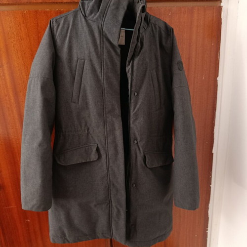 Bien Bleu Men's Padded Winter Jacket like new, grey