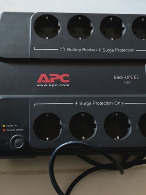 APC Back-UPS ES 100 UPS με δύο νέες μπαταρίες